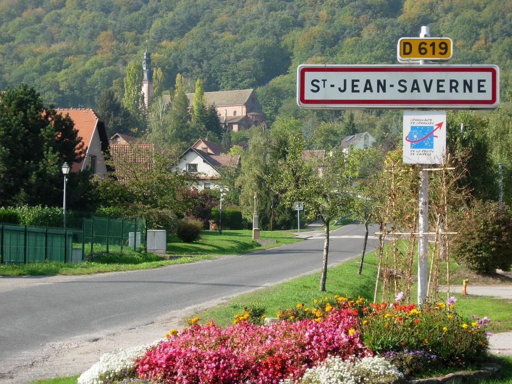 Chambres D'Hotes Les Vignes Saint-Jean-Saverne Exterior photo